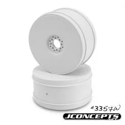 J-Concepts J-Concepts 1/8 Bullet 83mm Buggy Wheel, White (4)