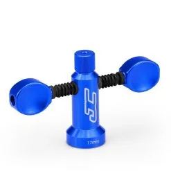 J-Concepts J-Concepts 17mm Finnisher Magnetic T-handle Wrench, Blue