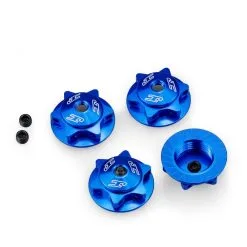 J-Concepts J-Concepts 17mm Finnisher Serrated Magnetic Wheel Nut, Blue