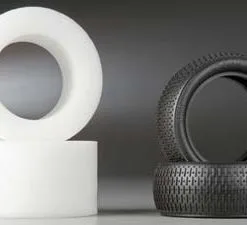 J-Concepts J-Concepts 3020-07 Bar Codes 2.2 4WD Fr Tire Black (2)