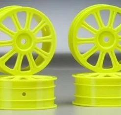 J-Concepts J-Concepts 3307Y Rulux 1/10 B44 Fr Wheel Ylw (4)