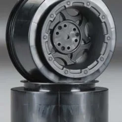 J-Concepts J-Concepts 3323B Tense Slash 2WD Fr Wheel Black (2)