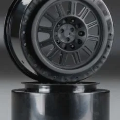 J-Concepts J-Concepts 3332B Rulux 12mm Hex Wheel SC10 2.2 X3.0 Black (2