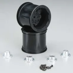 J-Concepts J-Concepts 3335B Tense Front Wheel Rustler/Stampede Black W/C