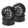 J-Concepts J-Concepts 9 Shot 2.2" Front Wheel (black) - 4pc