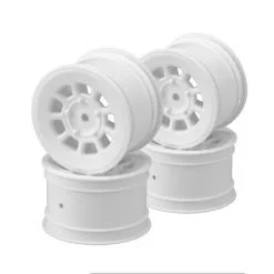 J-Concepts J-Concepts 9 Shot 2.2" Rear Wheel (white) - 4pc