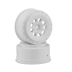 J-Concepts J-Concepts 9-shot 12mm Hex 3mm Offset Wheel, White 2pc
