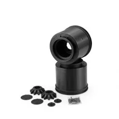 J-Concepts J-Concepts Aggressor 2.6 X 3.8 Monster Truck Wheel, Black (2)