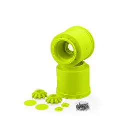 J-Concepts J-Concepts Aggressor 2.6 X 3.8 Monster Truck Wheel, Yellow(2)