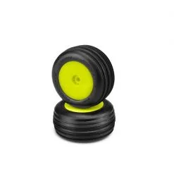 J-Concepts J-Concepts Carvers Tire, Green Compound Premounted, Yellow(2)