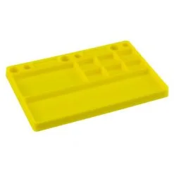 J-Concepts J-Concepts Dirt Racing: Parts Tray (rubber Material) Yellow