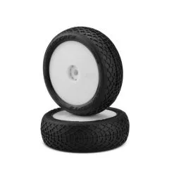 J-Concepts J-Concepts Ellipse Tire, Green Compound FR White Wheel (2)