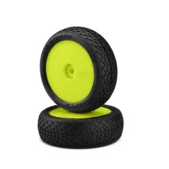 J-Concepts J-Concepts Ellipse Tire, Green Compnd FR Yellow Wheel (2)