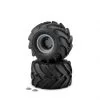 J-Concepts J-Concepts Fling King Tire, Yllw Cmpnd, Slvr #3414S Wheel (2)