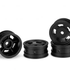 J-Concepts J-Concepts Glide 5, Axial SCX24, 1" Wheel, Black (4)
