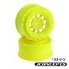 J-Concepts J-Concepts Hazard 12mm Hex Wheel, 3mm Wider Off Set, Yel:SC10