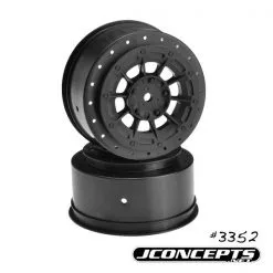 J-Concepts J-Concepts Hazard Wheel, Black:Losi SCTE,SCTN,22SCT