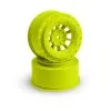 J-Concepts J-Concepts Hazard Wheel, Yellow:Losi SCTE,SCTN,22SCT