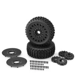 J-Concepts J-Concepts Magma Tire, Yellow Compound Premounted, Black (2)