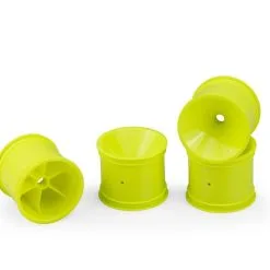 J-Concepts J-Concepts Mono Front Wheel, Yellow (4): RC10T, T2, T3, GT