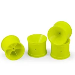 J-Concepts J-Concepts Mono Rear Wheel (3/16" Axle) Yellow (4)