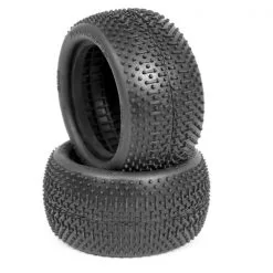 J-Concepts J-Concepts Rear Flip Outs Tire, Green: 2.2 Buggy (2)