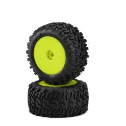 J-Concepts J-Concepts Scorpios Tire, Green Compound, Yellow Wheel (2)