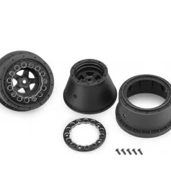 J-Concepts J-Concepts Starfish Mambo 2.2 Rear Wheel: Beadlock, Black (2)