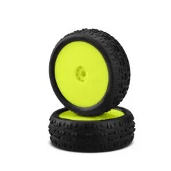 J-Concepts J-Concepts Swagger Tire, Pink Compound, Yellow Wheel (2)