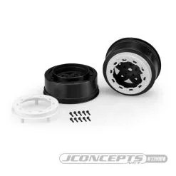 J-Concepts J-Concepts Tremor Slash Narrow Front Wheel-BLK/WHT BDLCK (2)