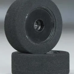 John's BSR Racing John's BSR Racing Foam Dirt Oval Front Mounted Tires, Orange