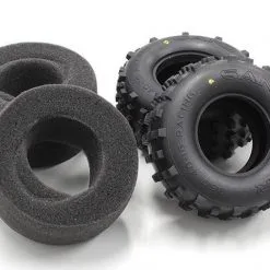 Kyosho Medium Compound Rear Tires And Inserts For