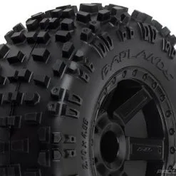Pro Line Racing Pro Line Racing Badlands 2.8 TRA Mnt Desperado Whl, Blk:NST, NRU
