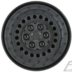 Pro Line Racing Pro Line Racing Carbine 1.9" Black Dually Wheels For Crawlers F/R