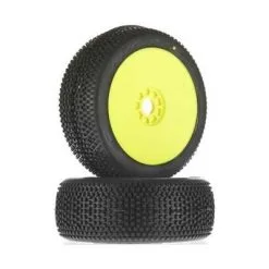 AKA Products AKA Products 1:8 Buggy IMPACT (Soft Long Wear) EVO Mntd Yel