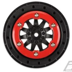 Pro Line Racing Pro Line Racing ProTrac Suspension F11 2.2/3.0 Red/Blk BdLoc Whl(2