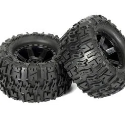 Pro Line Racing Pro Line Racing Rear Trencher 2.8 Mnt Desperado Blk Wheel: ST, RU