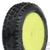 Pro Line Racing Pro Line Racing Wedge Carpet Tires MTD Yellow Mini-B Front