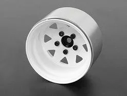 RC4WD RC4WD 5 Lug Deep Dish Wagon 1.9 Steel Beadlock Whl,White