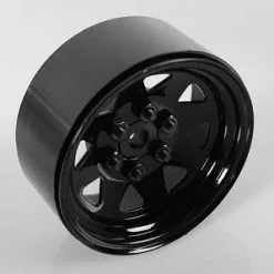 RC4WD RC4WD 6 Lug Wagon 1.9 Stamped Beadlock Wheel, Black (4)