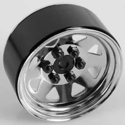 RC4WD RC4WD 6 Lug Wagon 1.9 Steel Stamped Beadlock Whl, Chrome