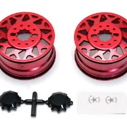 Tires & Wheels American Force H01 CONTRA Wheel (Red, With Black C