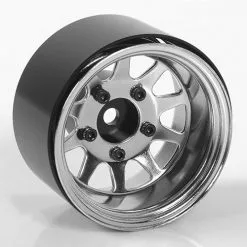 RC4WD RC4WD DD Wagon 1.55" Stampd Steel Beadlock Wheels,Chrome