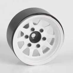 RC4WD RC4WD OEM 6-Lug Stamped Steel 1.55" Beadlock Wheels-Wht