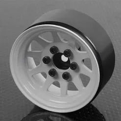 RC4WD RC4WD OEM Stamped Steel 1.9 Beadlock Wheel, White