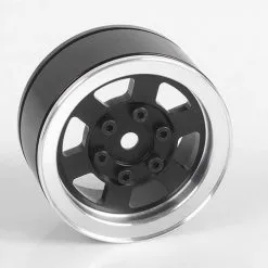 RC4WD RC4WD Six-Spoke 1.55" Single Internal Beadlock Wheel-Blk