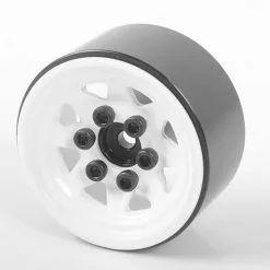 RC4WD RC4WD Stamped Steel 1.0'' Stock Beadlock Wheels (White)