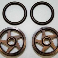 RJ Speed RJ Speed O-Ring Wheels 1.5" Black (2)