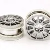 Tamiya Tamiya M-Chassis 11-Spoke Wheel, Chrome Plated (2 )