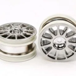 Tamiya Tamiya M-Chassis 11-Spoke Wheel, Chrome Plated (2 )